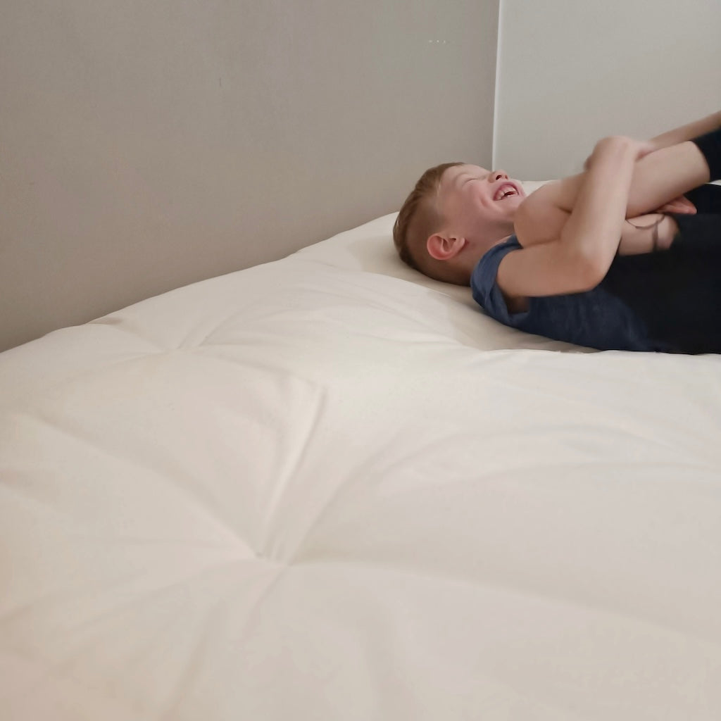 Low Traditional futonpatja sopii hyvin myös lapsille.