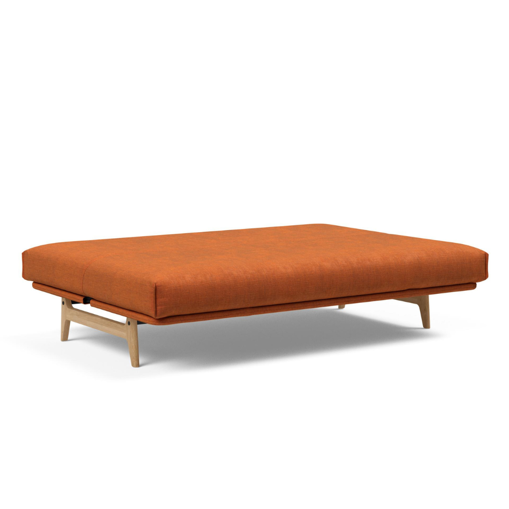 Aslak vuodesohva irtopäällisillä, kangas Esina Rust Orange.