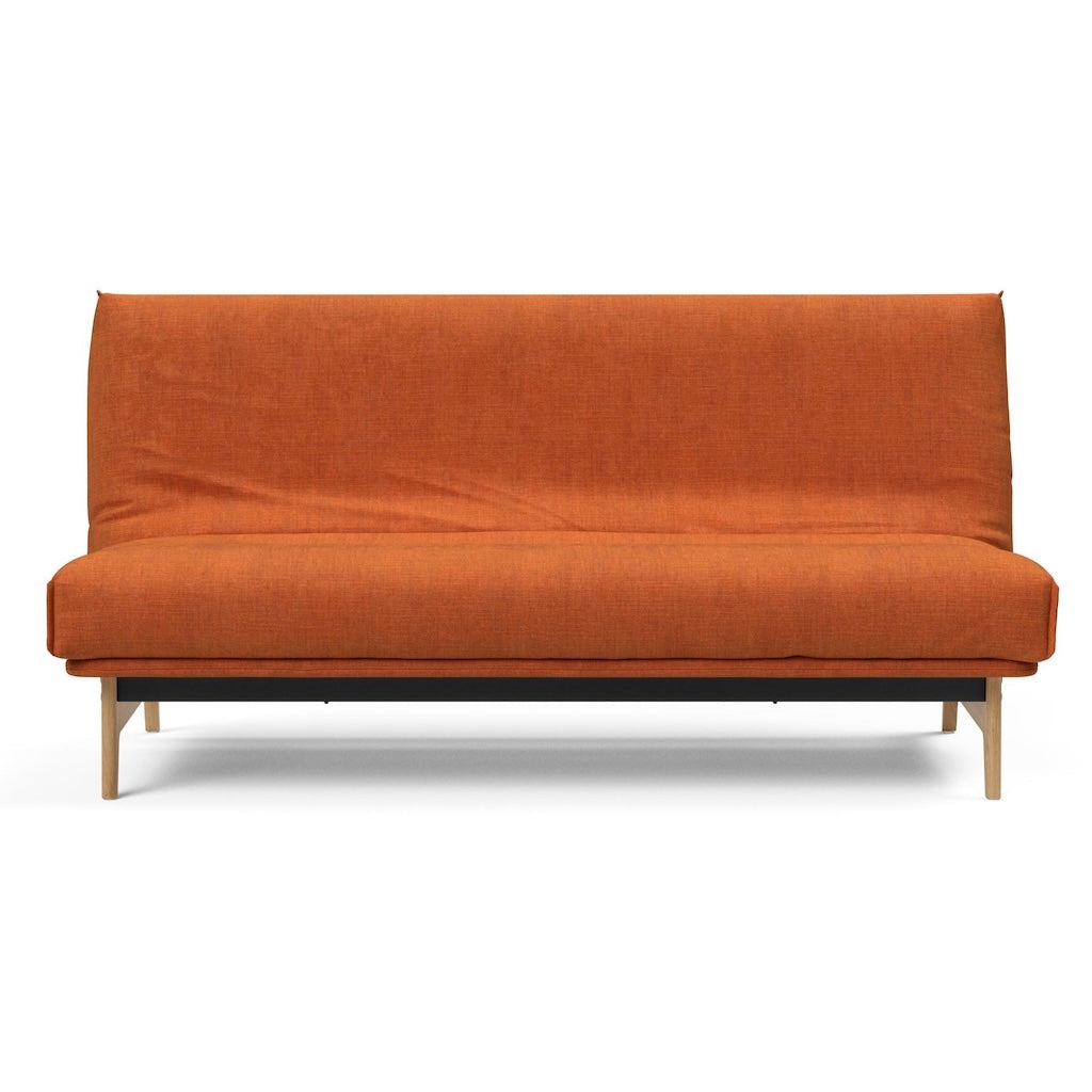 Aslak vuodesohva irtopäällisillä, kangas Esina Rust Orange.