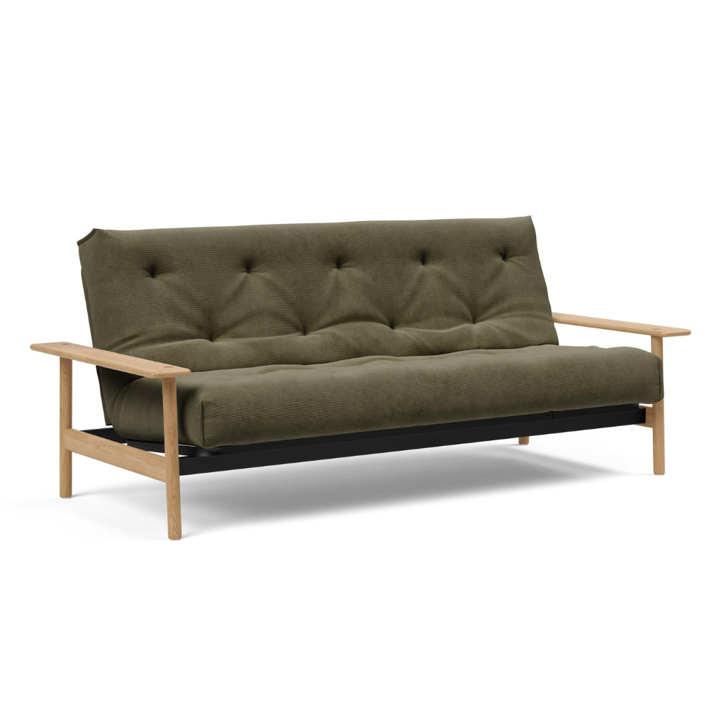 Balder vuodesohva, kangas Cordufine Pine Green.