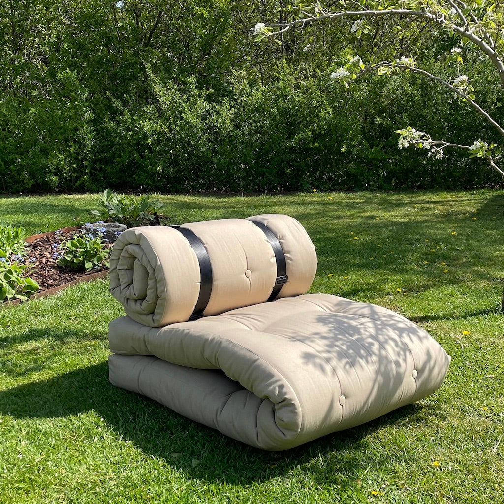 Buckle Up Out tuoli, kangas Beige.