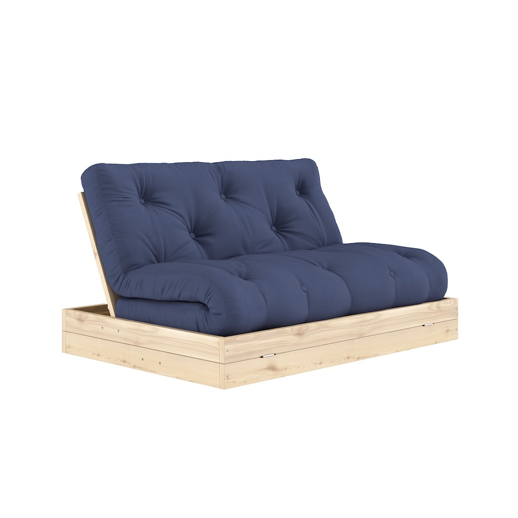 Flip vuodesohva, kangas Navy.