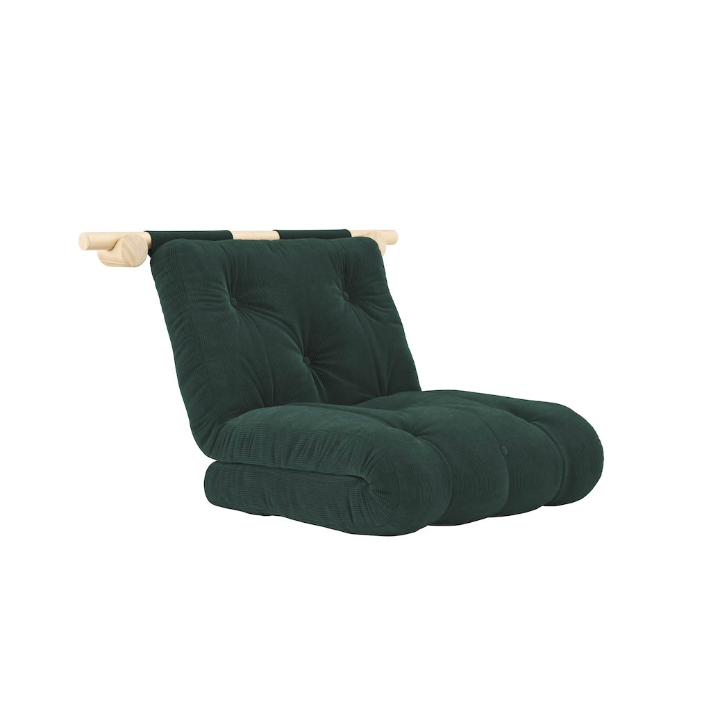 Hooked vuodetuoli, kangas Seaweed.