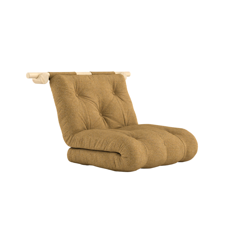 Hooked vuodetuoli, kangas Golden Ochre.