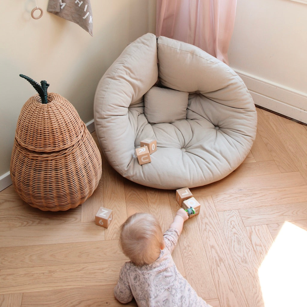 Mini Nido vuodetuoli, kangas Beige.