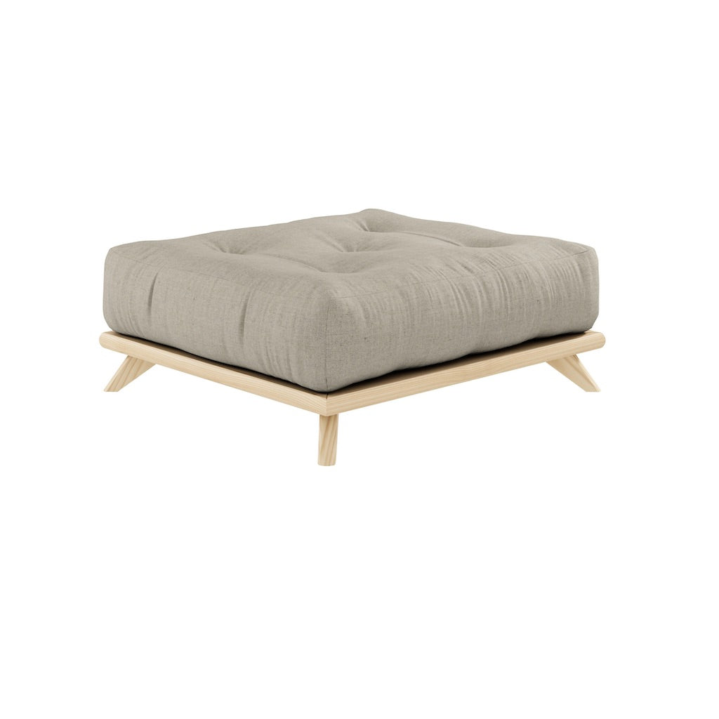 Rahin futonpatja, kangas Linen. Kuvassa myös Senza rahin runko. (Hinta sisältää vain futonpatjan.)