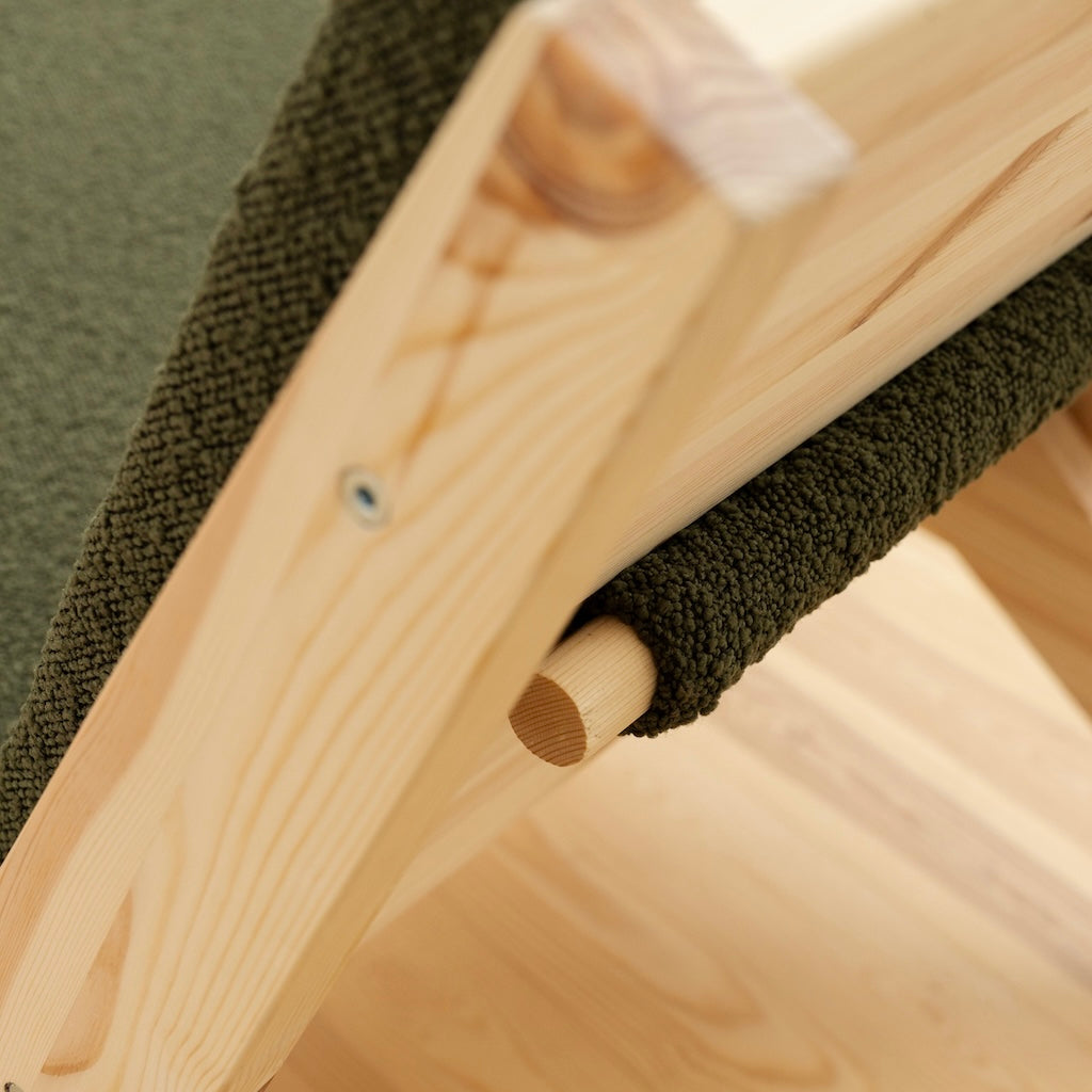 Sway Lounge tuoli, kangas Evergreen.