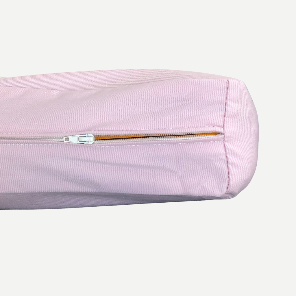 Lasten Bilbao Low futonpatjan irtopäällinen, kangas Roosan värinen.