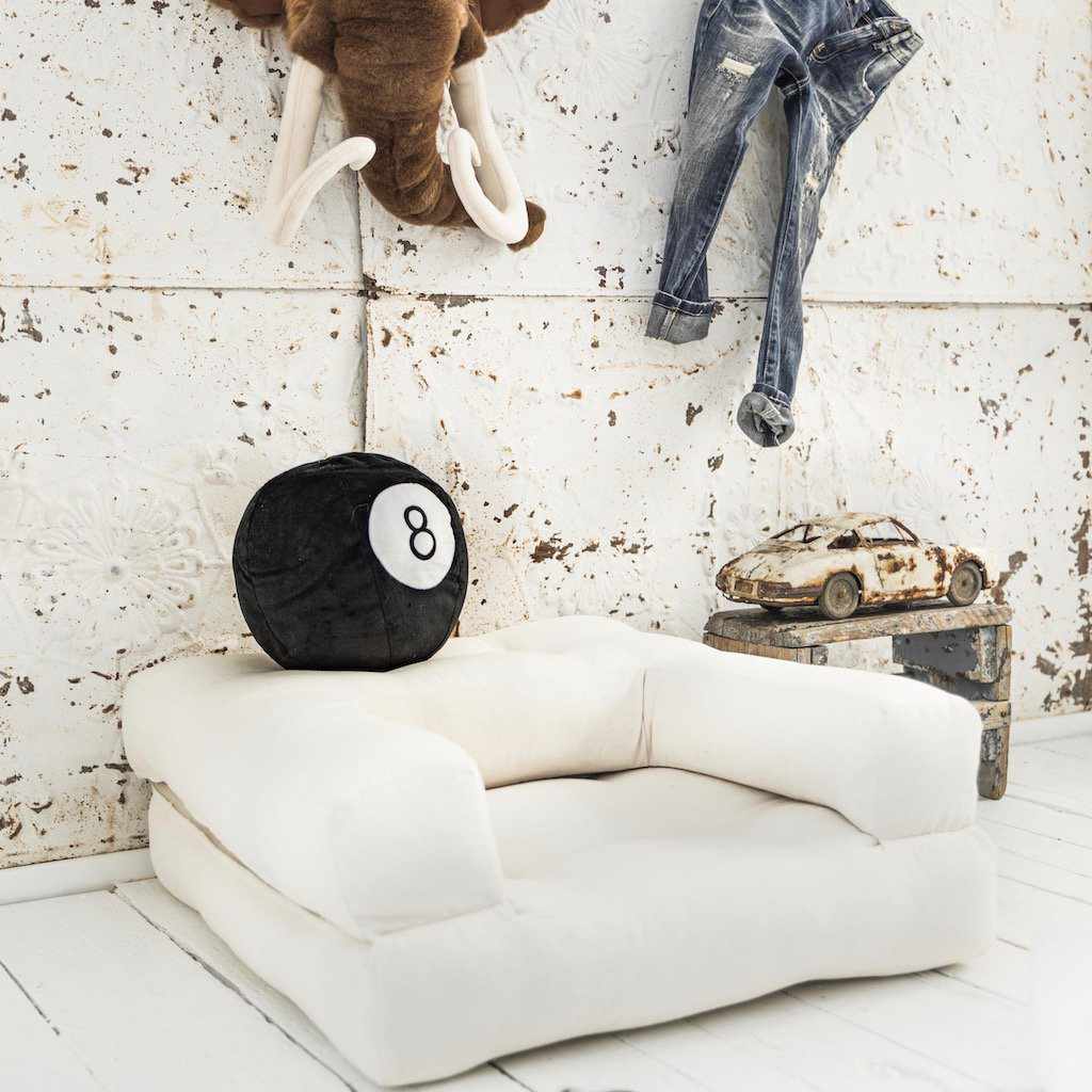 Mini Cube vuodetuoli, kangas Natural.