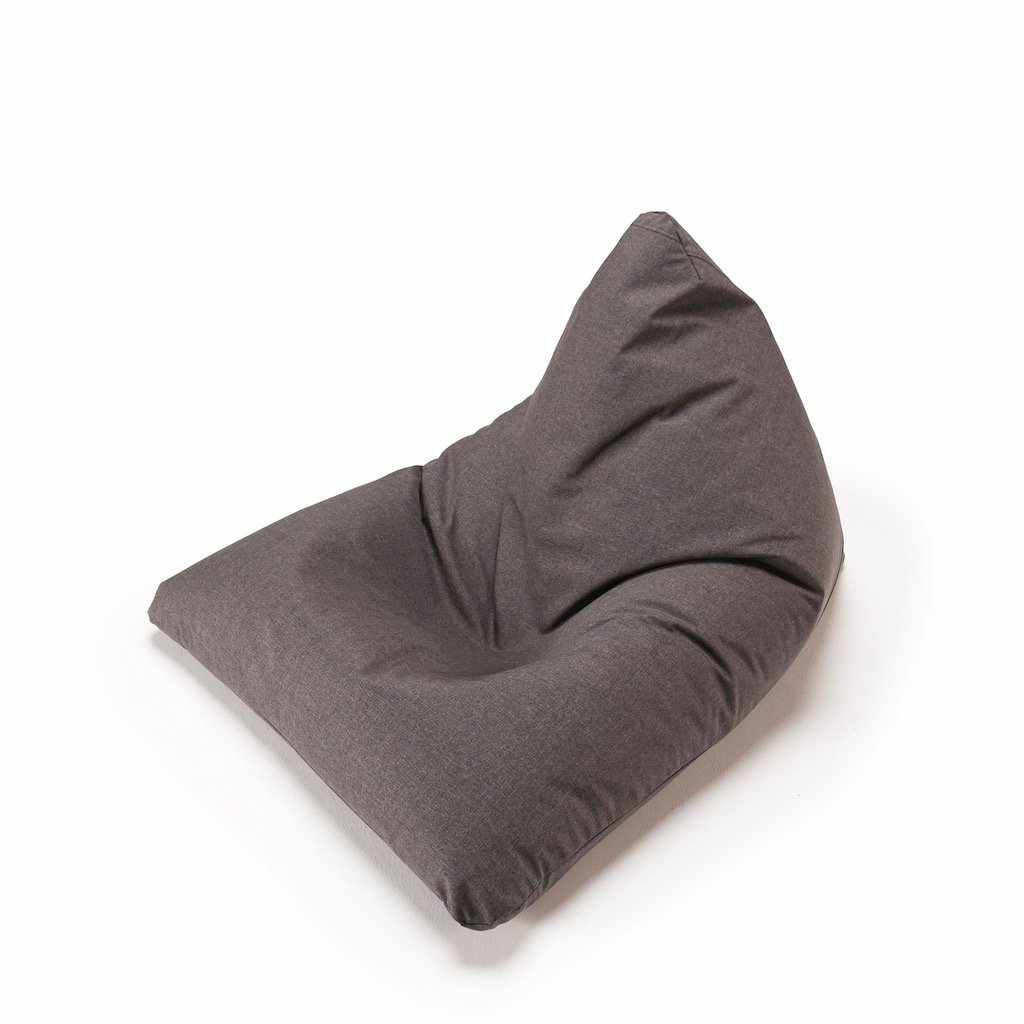 SOFT PEAK säkkituoli, kangas Flashtex Dark Grey.