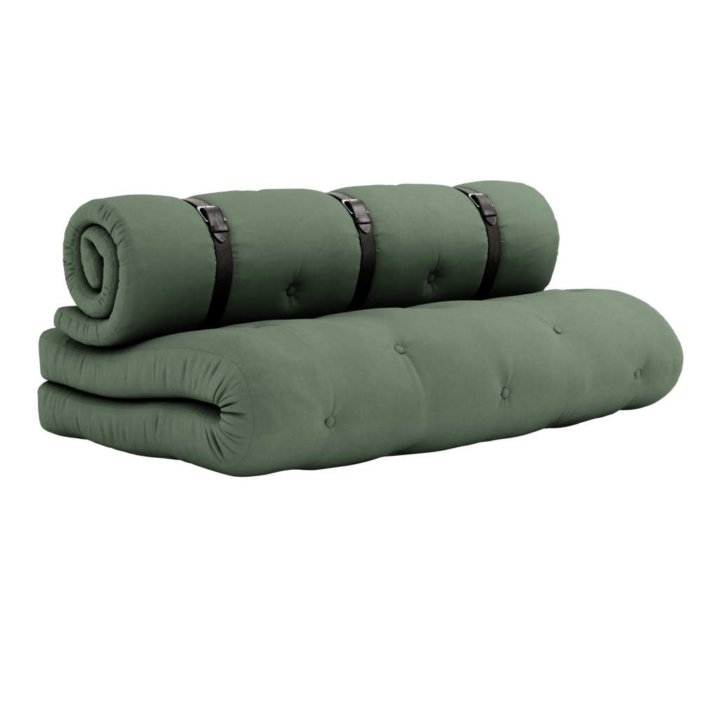 Buckle Up vuodesohva, kangas Olive Green.