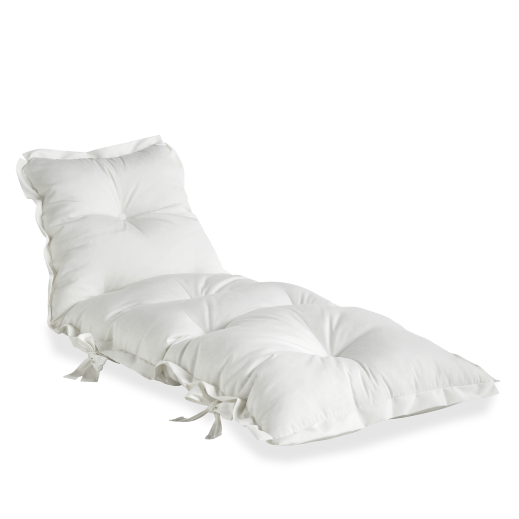 Sit and sleep Out, kangas White.