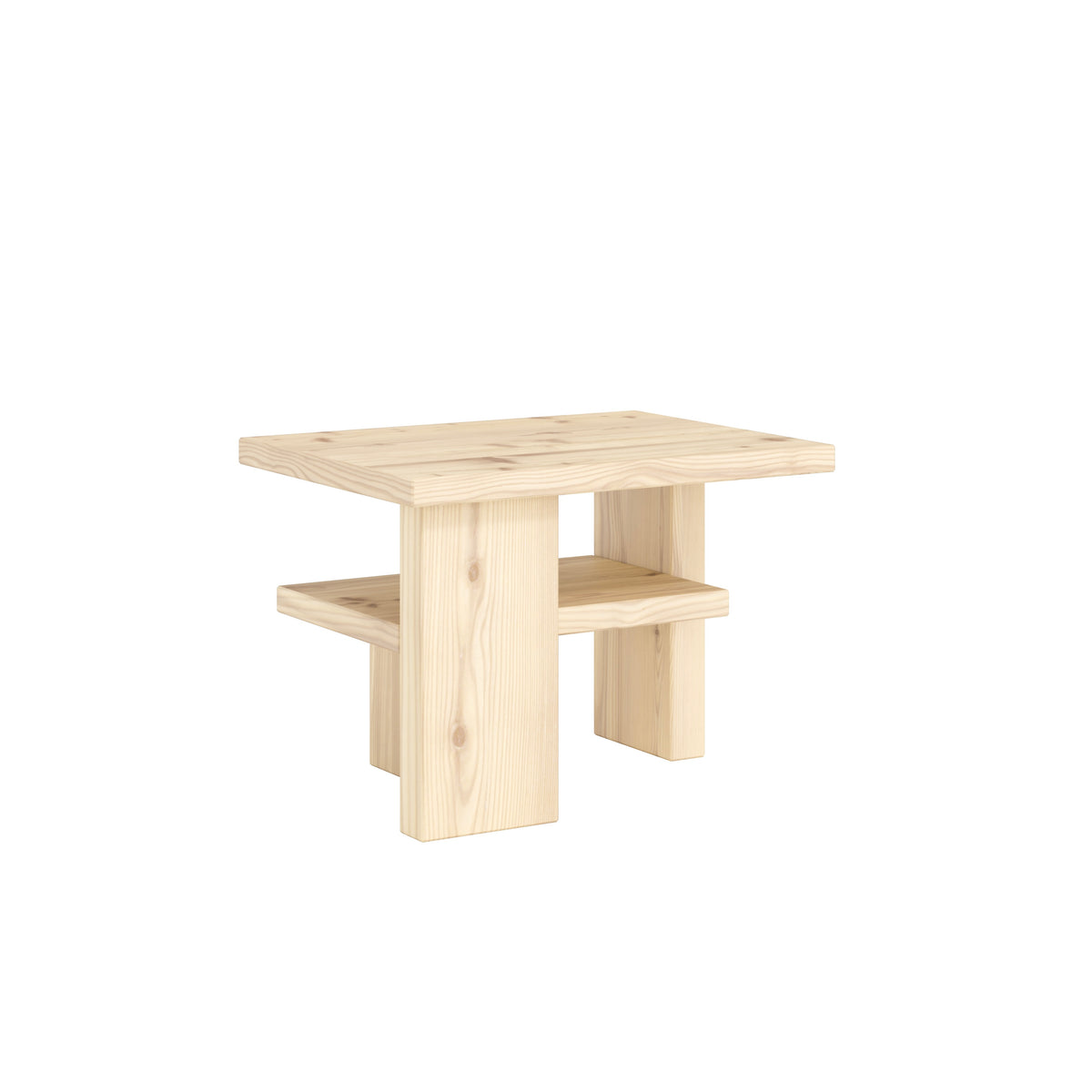 Japan sivupöytä, käsittelemätön.