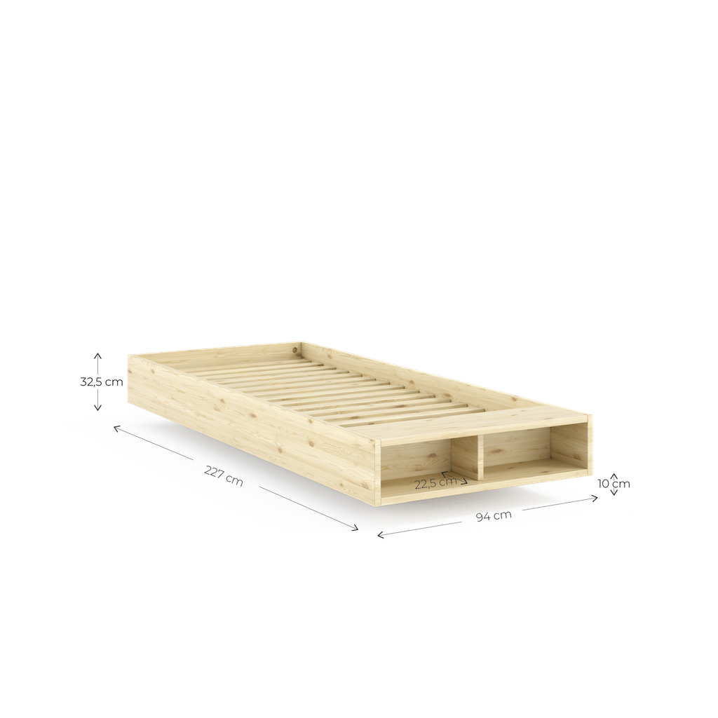 90 cm Merge sänkyrungon mitat.