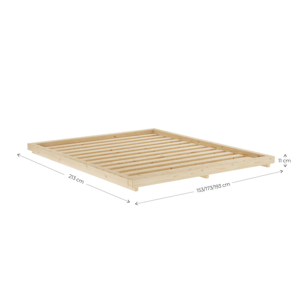 140/160/180 cm Dock sänkyrungon mitat.