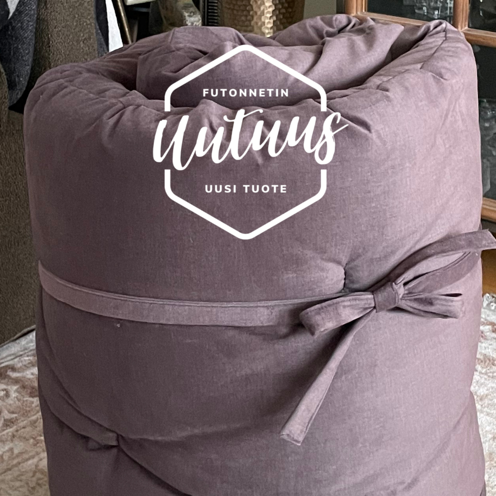 Roll futon, kangas Fancy Luumu.