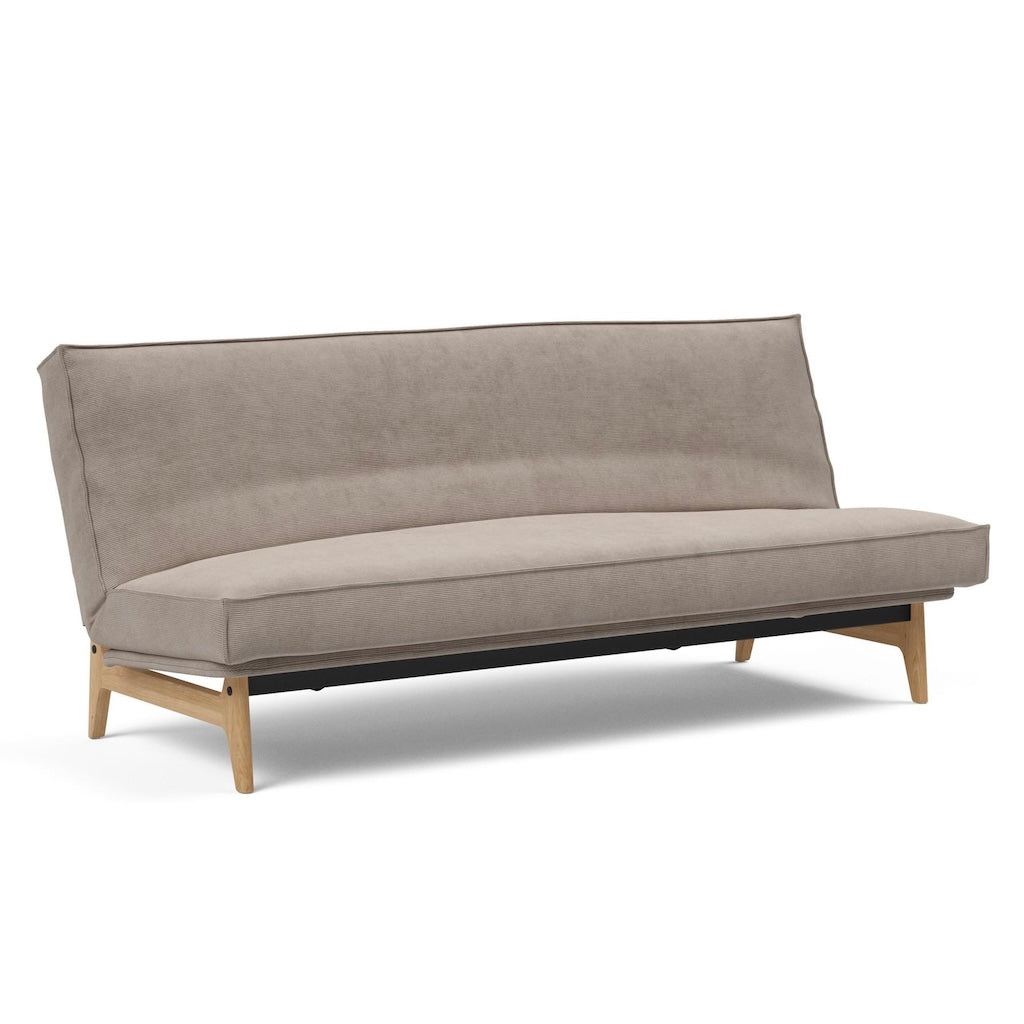 Aslak 120 vuodesohva, kangas Cordufine Beige, Sharp Plus irtopäällinen. 