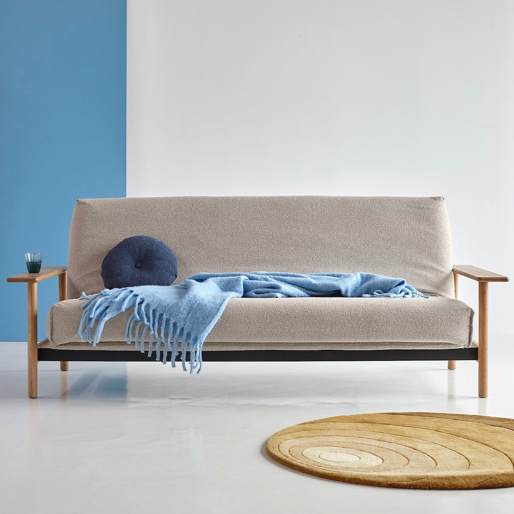 Balder vuodesohvapaketti, kangas Bouclé Beige.