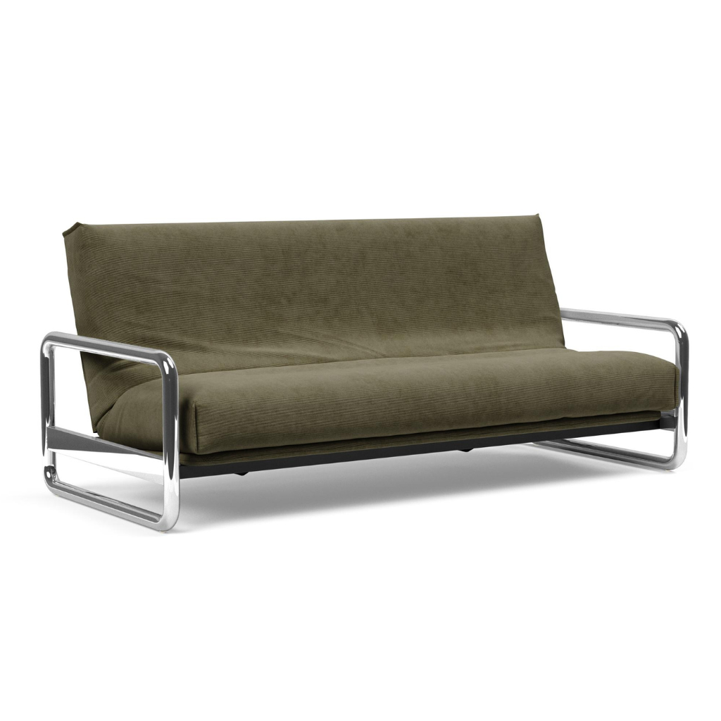 Lomira vuodesohva irtopäällisillä, kangas Corduroy Pine Green.