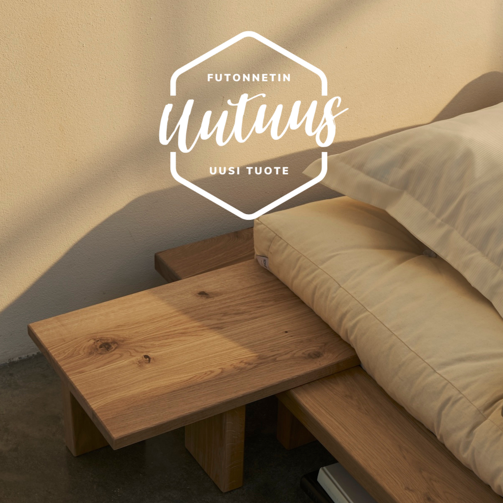 Japan yöpöytä, sävy öljytty tammi.