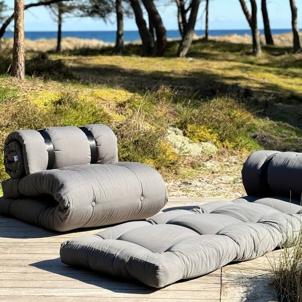 Buckle Up Out tuoli, kangas Dark Grey.