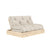 Flip vuodesohva, kangas Beige.