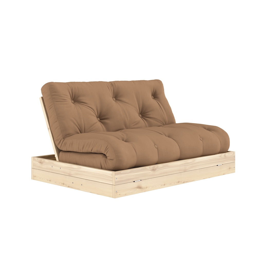 Flip vuodesohva, kangas Mocca.