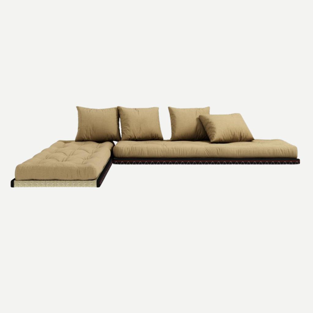 Futonpatjasetti vuodesohville Chico ja Shin Sano