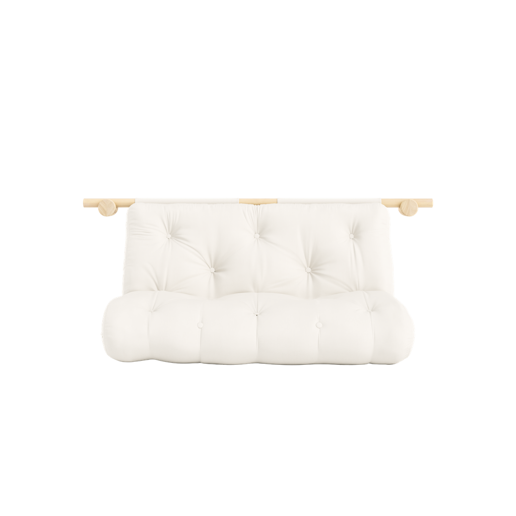 Hooked vuodesohva, kangas Natural.