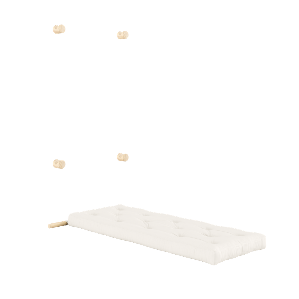 Hooked vuodetuoli, kangas Natural.