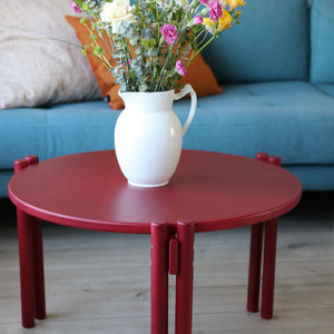 Sticks pöytä, korkea, väri Poppy Red.