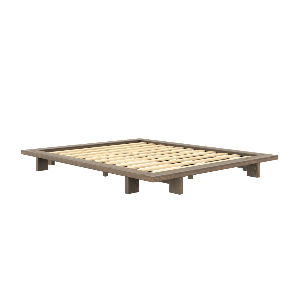 Japan sänkyrunko, väri ruskea.