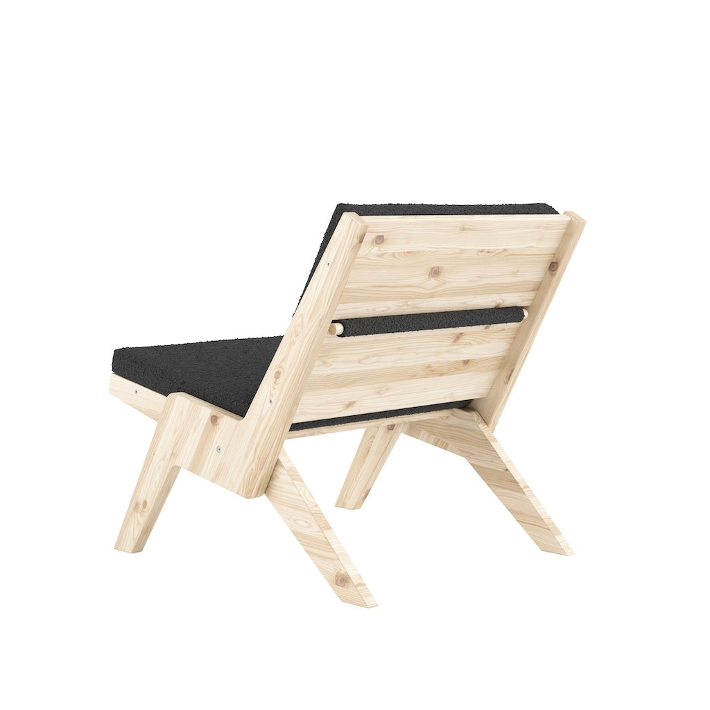 Sway Lounge tuoli, kangas Midnight Grey.