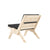 Sway Lounge tuoli, kangas Midnight Grey.