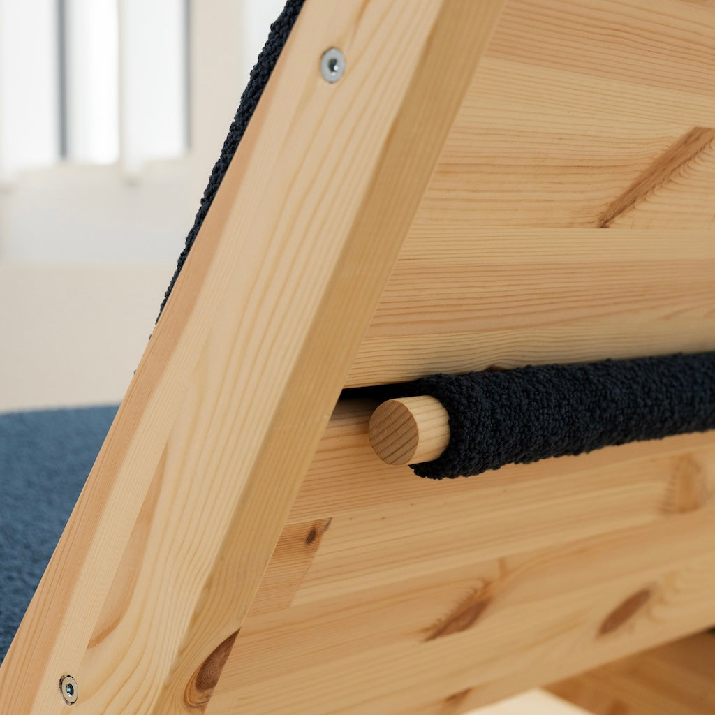 Sway Lounge tuoli, kangas Oxfort Blue.