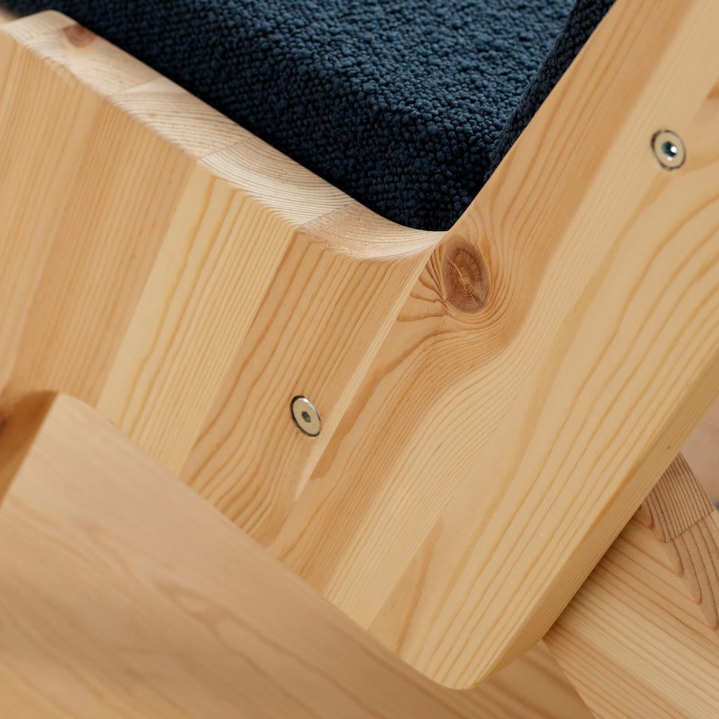 Sway Lounge tuoli, kangas Oxfort Blue.