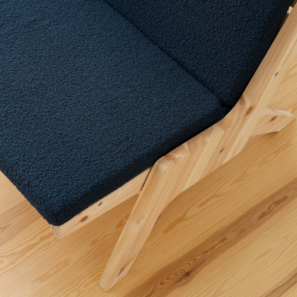 Sway Lounge tuoli, kangas Oxfort Blue.