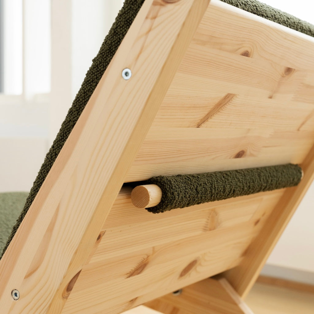 Sway Lounge tuoli, kangas Evergreen.