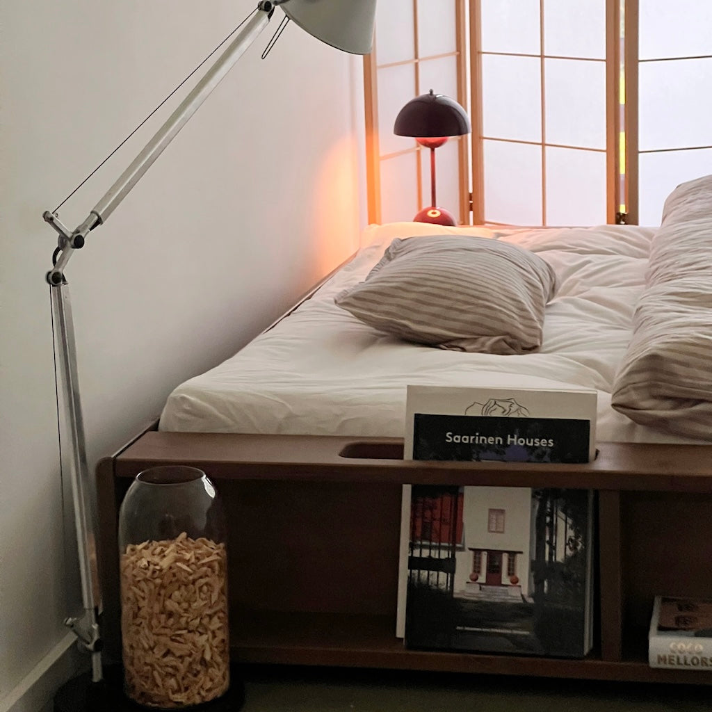 Ziggy sänkyrunko, väri ruskea.