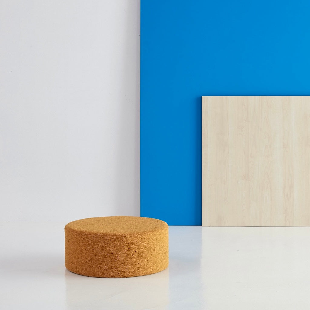 Pauke rahi  50x20, kangas Bouclé Ochre.