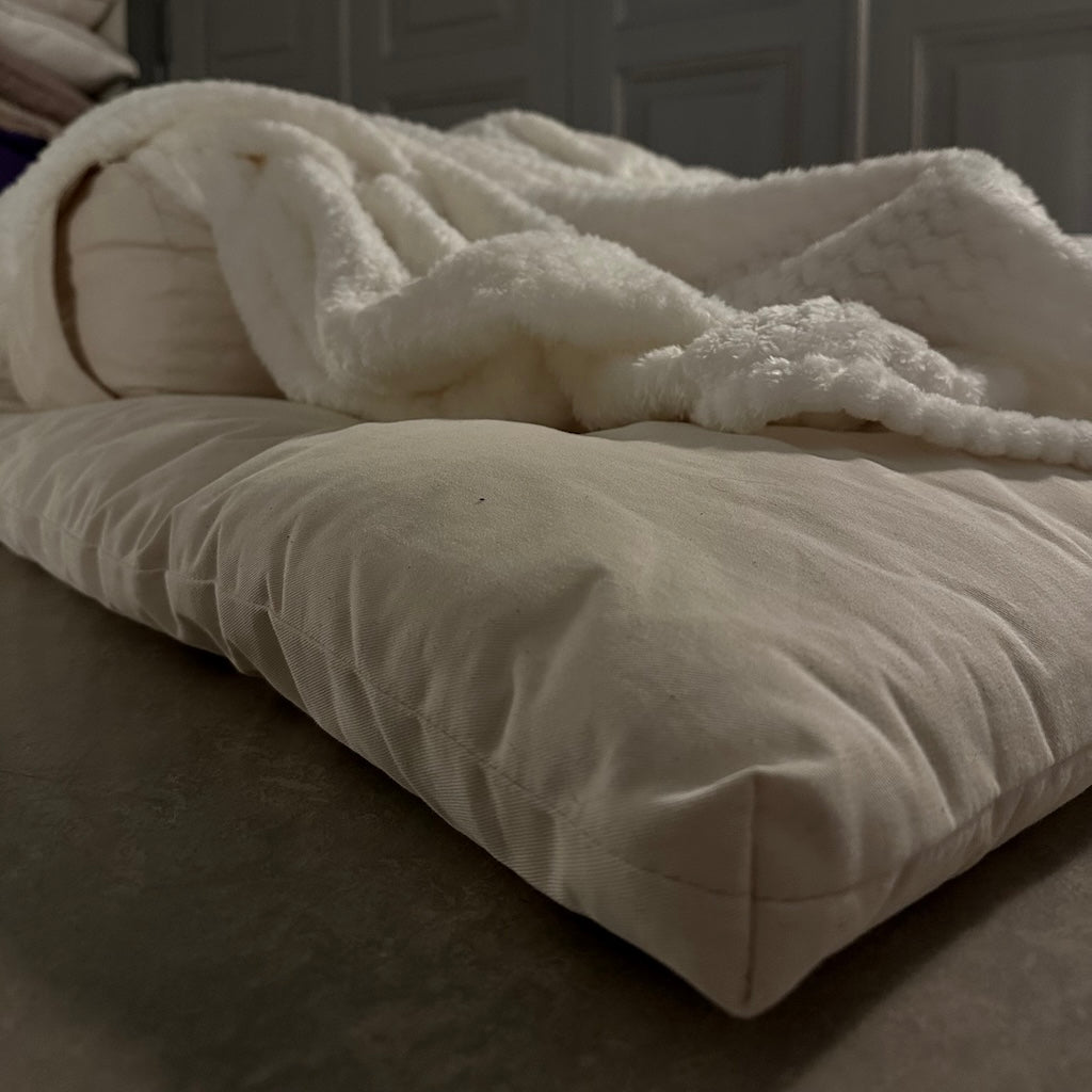 Joogafuton, kangas Luonnonvalkoinen. 