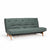 Aslak 140 vuodesohva, kangas Elegance Green.