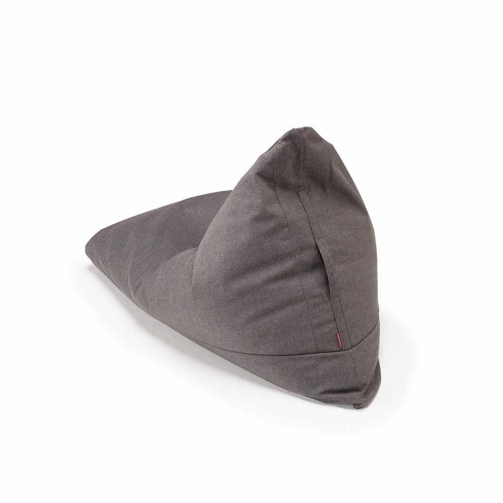 SOFT PEAK säkkituoli, kangas Flashtex Dark Grey.