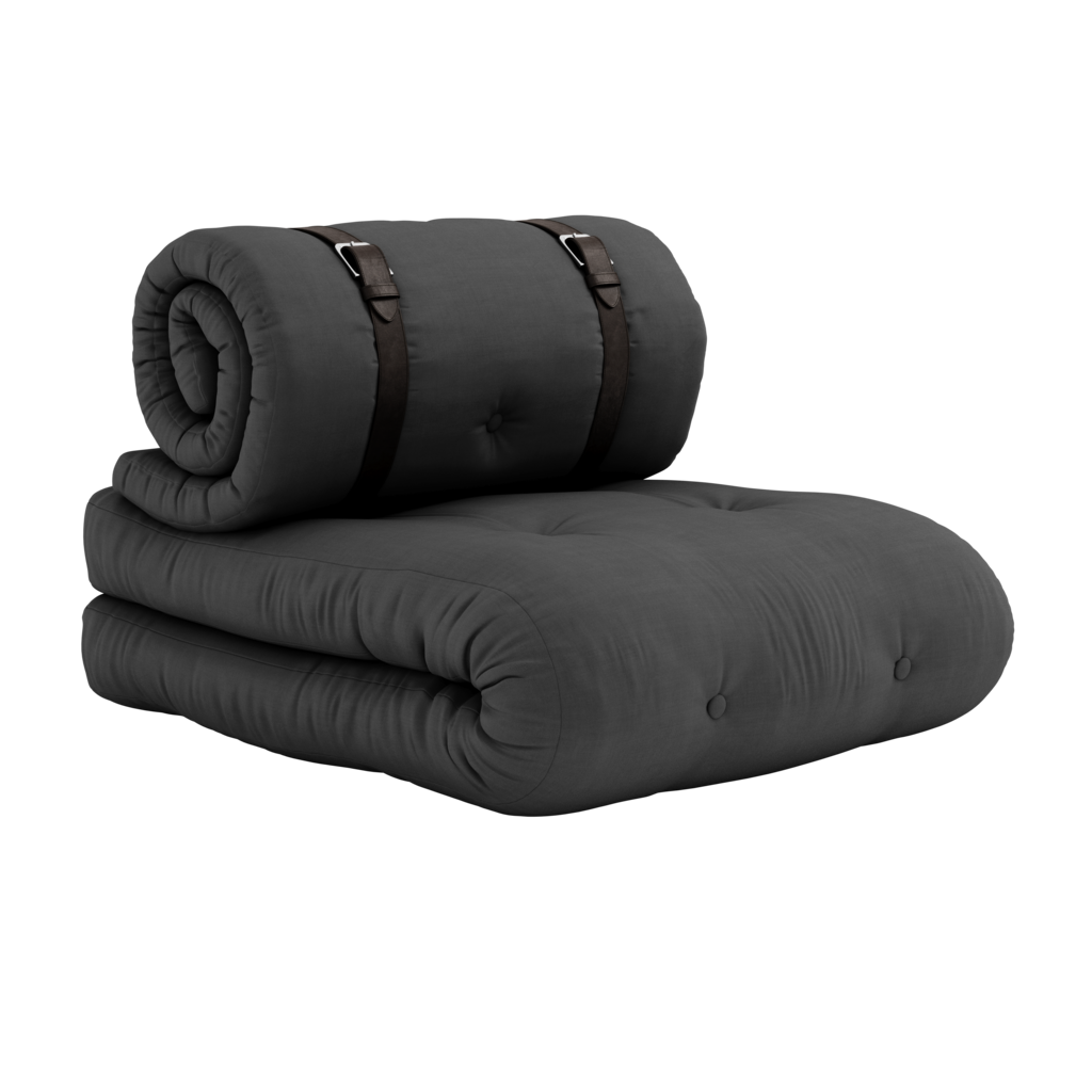 Buckle Up vuodetuoli, kangas Dark Grey.