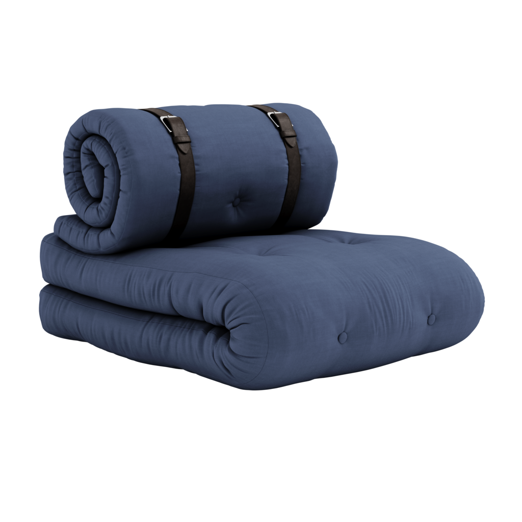 Buckle Up vuodetuoli, kangas Navy.