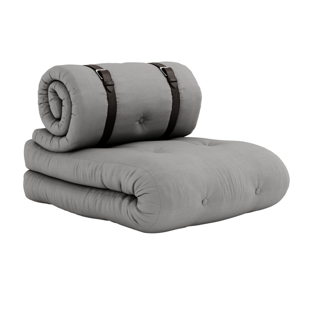 Buckle Up vuodetuoli, kangas Grey.