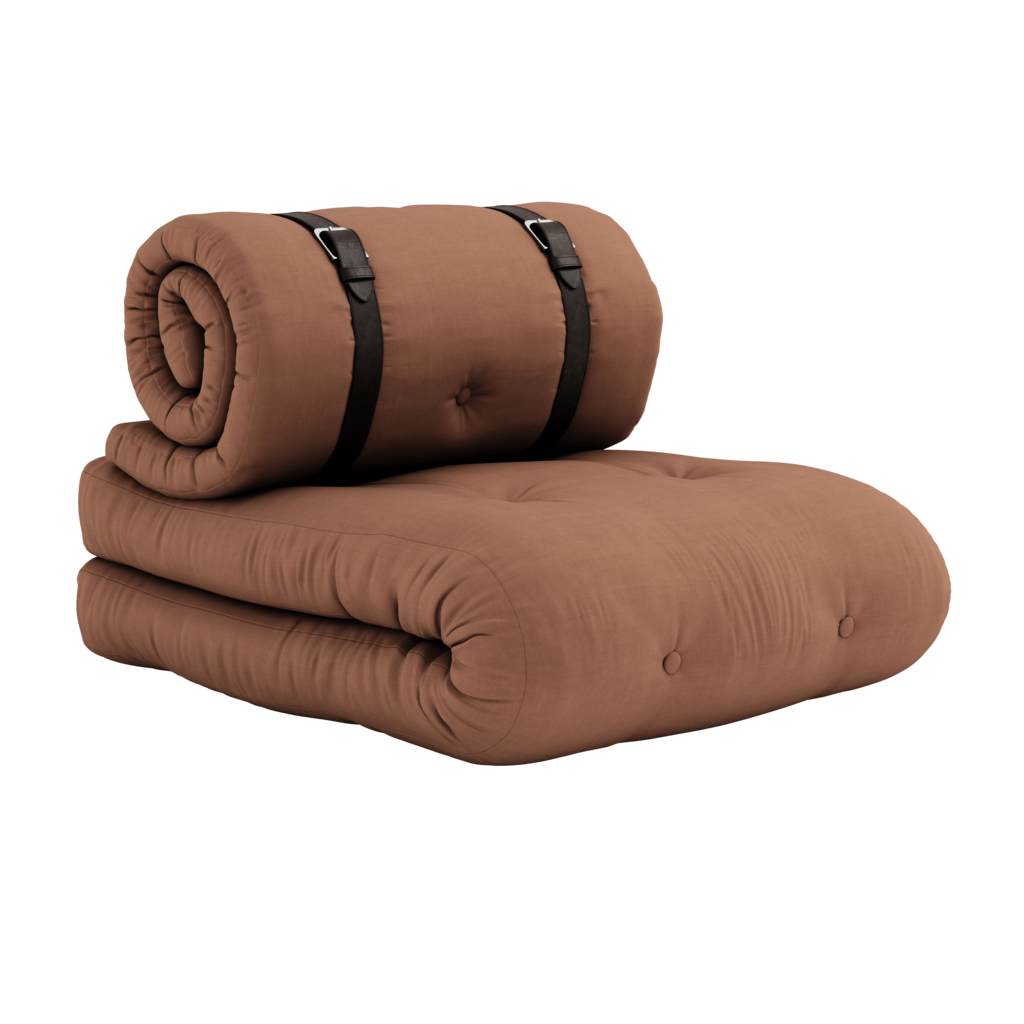 Buckle Up vuodetuoli, kangas Clay Brown.