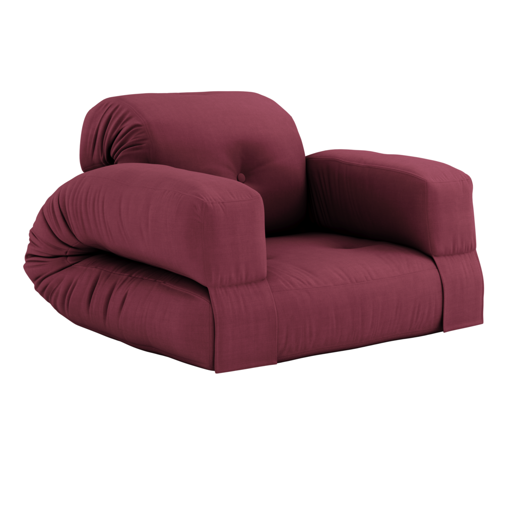 Hippo vuodetuoli, kangas Bordeaux.