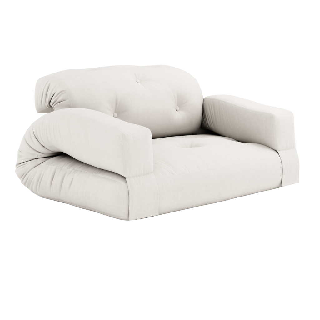 Hippo vuodesohva, kangas Natural.