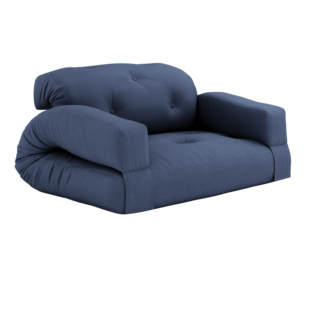 Hippo vuodesohva, kangas Navy.